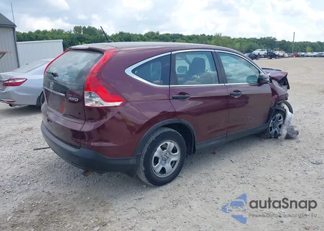 2014 Honda Cr-V Lx из США, поврежденный, VIN 5J6RM4H35EL095401